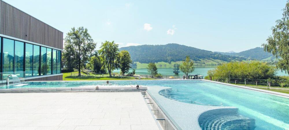 Seminarhotel Am Aegerisee Unterägeri Extérieur photo
